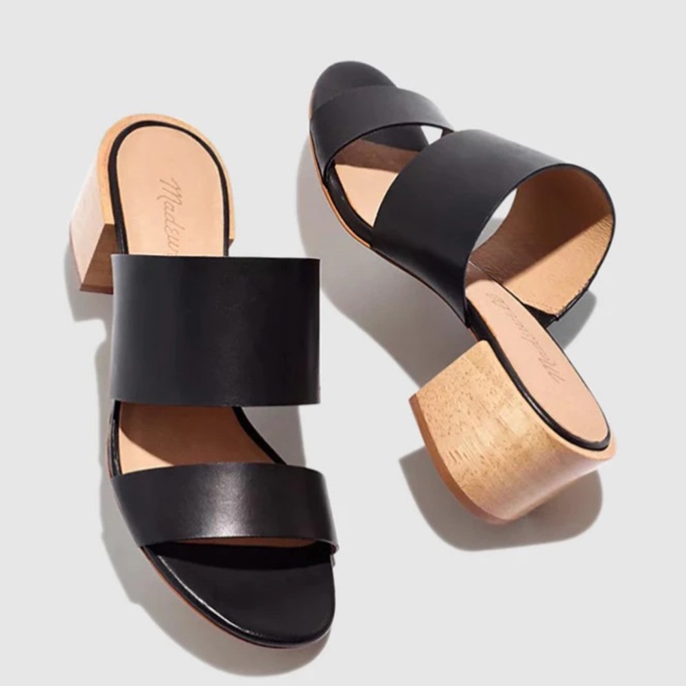 Madewell black sandals